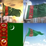 turkmenistan flag wallpaper: f android application logo